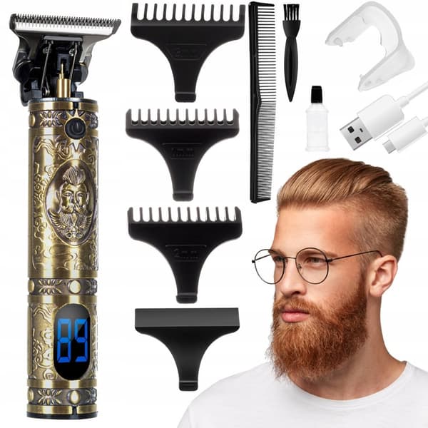 Hårtrimmer / Skäggtrimmer - Hårklippare - Trimmer för Skägg