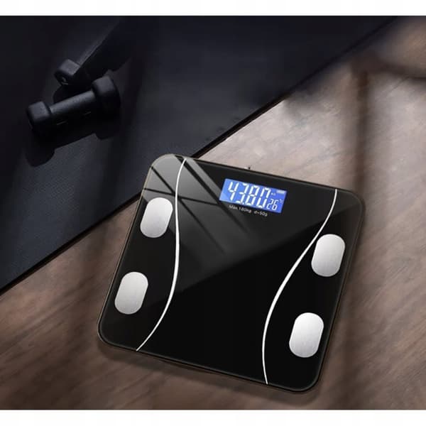 Smart personvekt med Bluetooth - måler opp til 180 kg