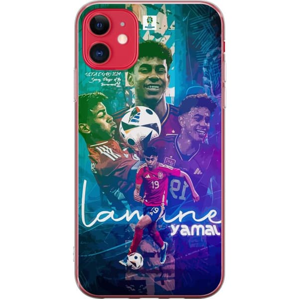 Apple iPhone 11 Gjennomsiktig deksel Lamine Yamal FCB