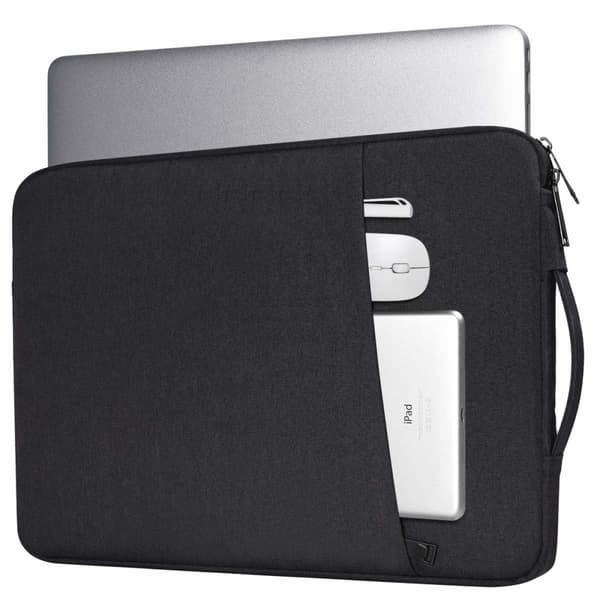INF Laptopfodral 13.3 tum canvas Svart INF Laptopfodral 13.3 tum canvas Svart