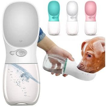 Vattenflaska för Hund / Hundflaska 350ml - Grön