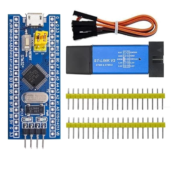 STM32F103C8T6 ARM STM32 Utvecklingschip + ST-Link V2