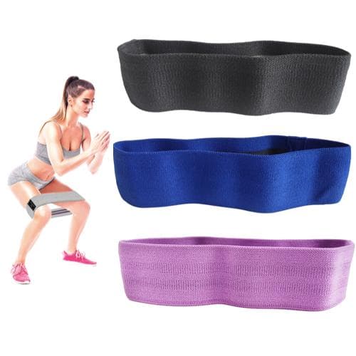 3-pack Booty band kit, treningsbånd, motstandsbånd, rehab 3-pack Booty band kit, treningsbånd, motstandsbånd, rehab
