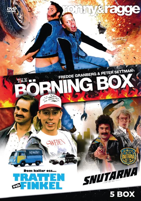 Ronny & Ragge / The Börning Box (5 DVD)
