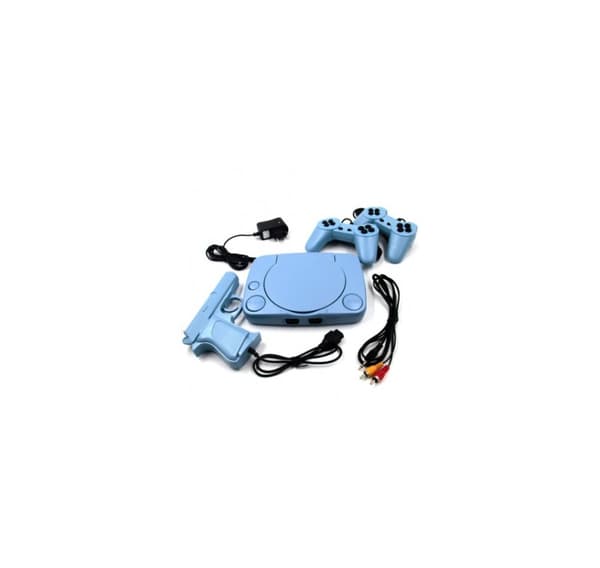 Speldator, RF-2GUN retrokonsol med 22 8-bitars spel med 2 joysticks + spelpistol, Riff