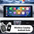 Miniatyrbild 3 av 6: Trådlös CarPlay Adapter 2025, för CarPlay och Android Auto, Plug-and-Play