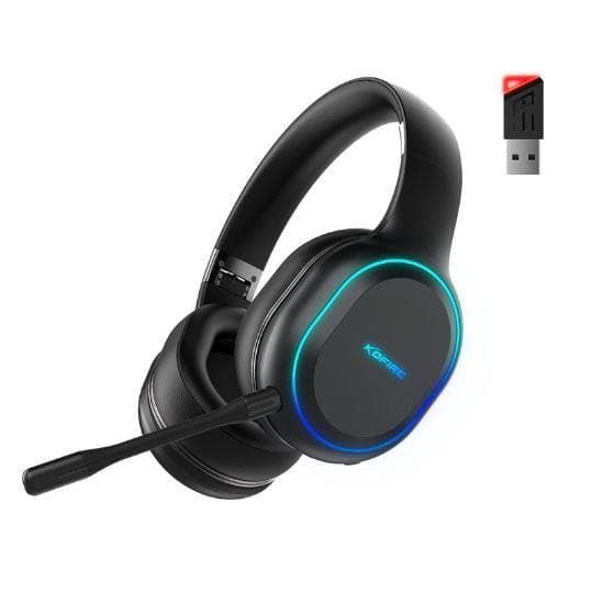 Gaming hörlurar med mic KOFIRE UG05 - Trådlösa upp till 40h kompatibelt med Ps4 / PS4 PRO / PS5 / PS5 PRO / PC