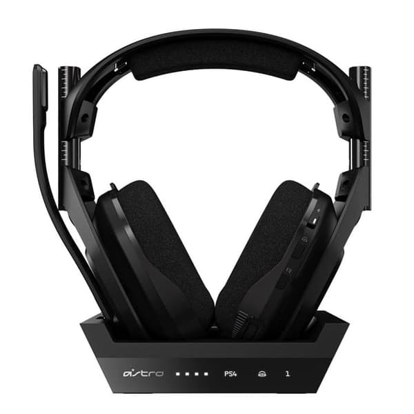 ASTRO A50 trådlöst spelheadset med laddstation 2,4 GHz trådlös Dolby PS5 PS4 PC