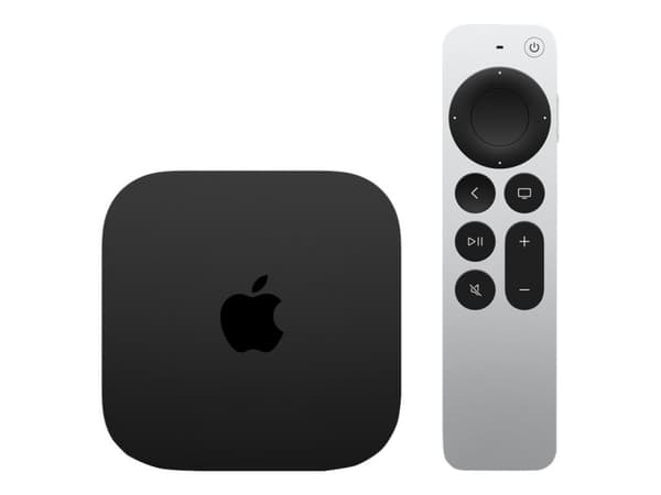 Apple TV 4K (Wi-Fi) - 3. generasjon - AV-spiller - 64 GB - 4K UHD (2160p) - 60 fps - HDR Apple TV 4K (Wi-Fi) - 3. generasjon - AV-spiller - 64 GB - 4K UHD (2160p) - 60 fps - HDR