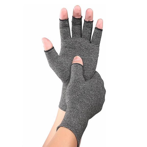 Artrosehanske / Hansker for Artrose - Velg størrelse Stonegrey M