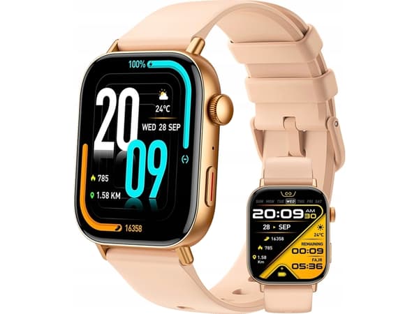 Smartklokke Colmi C8 Max (gull)