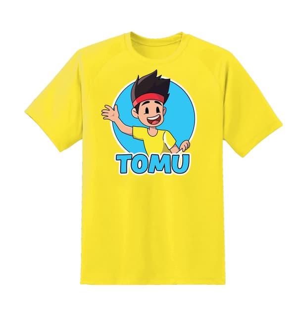 Tomu T-shirt gul 130/140