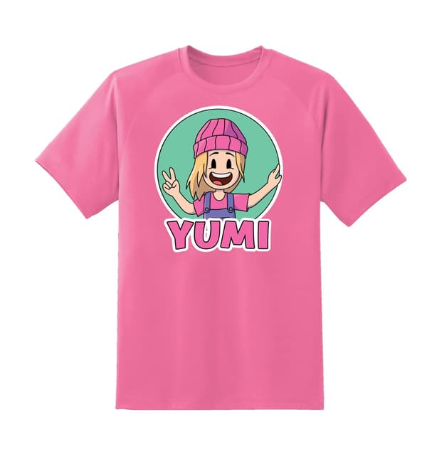 Yumi T-shirt rosa 130/140