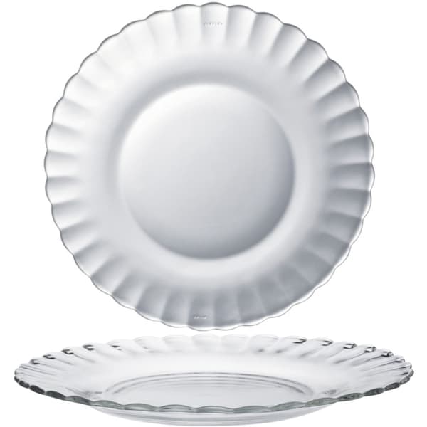 Duralex PICARDIE desserttallerken, gennemsigtig, dia. 205 mm - sæt med 6 stk.