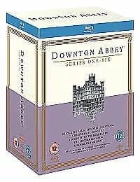 Downton Abbey: Series 1-6  (2015) Hugh Bonneville cert 12 19 discs Blu-Ray Pre-Owned