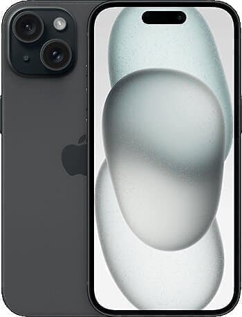 Apple iPhone 15 128GB Svart Svart