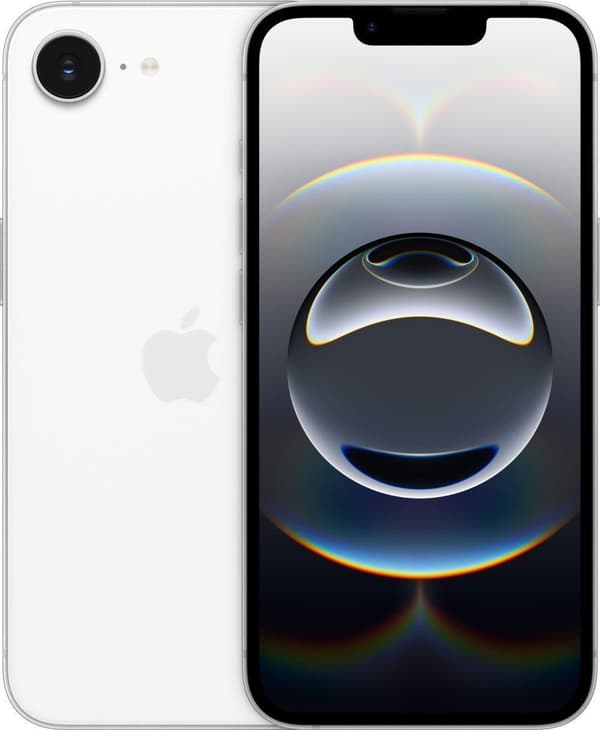 Apple Iphone 16e 128GB Vit Vit