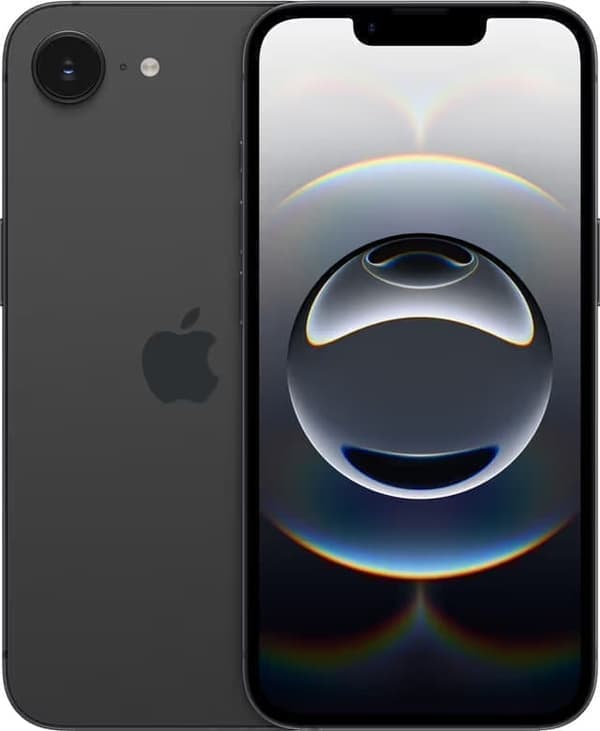 Apple iPhone 16e 8GB RAM 128GB Svart 128GB