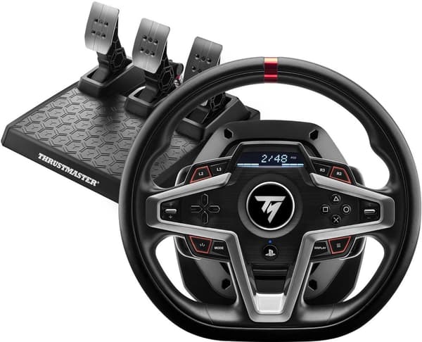 Thrustmaster T248 Ratt- och pedalset - PC, PlayStation 4, PlayStation 5