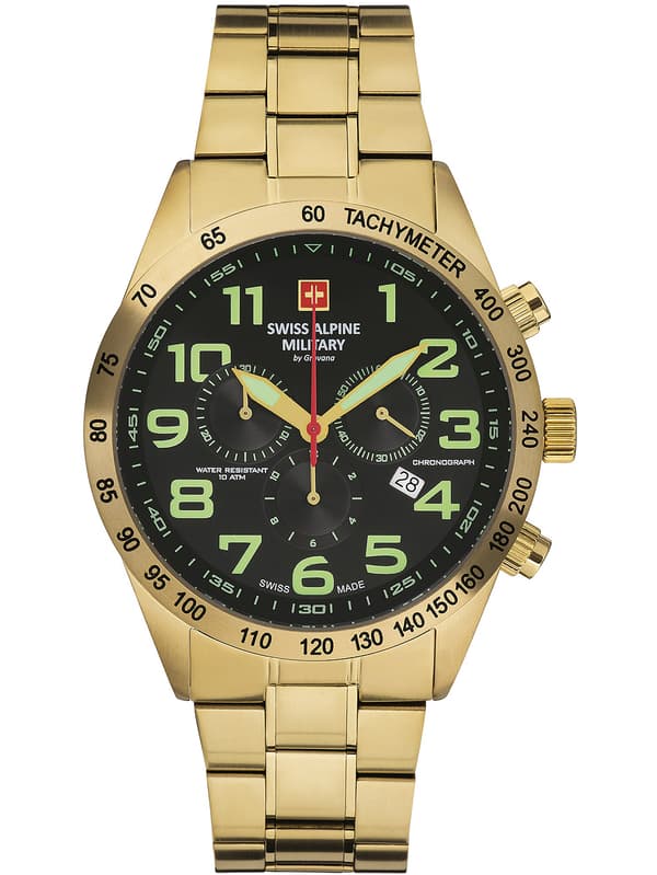 Mens Watch Swiss Military 70.479.114, Quartz, 45mm, 10ATM